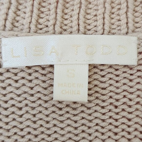 Lisa Todd Catching Rays Sweater V Neck Oversized Colorful Boho Soft Cute Small - Picture 9 of 12